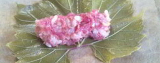 Шаг 7: голубцов из виноградных листьев