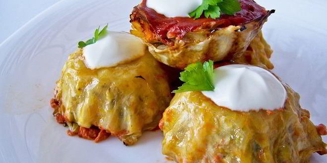 Рецепт голубцов на новый манер