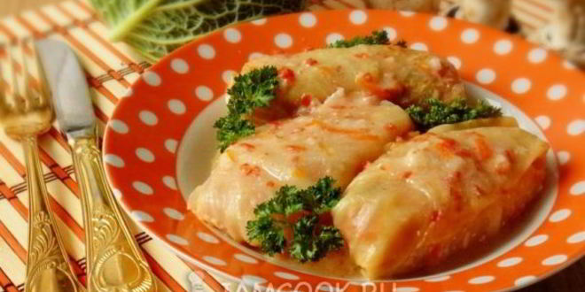 Рецепт голубцов овощных