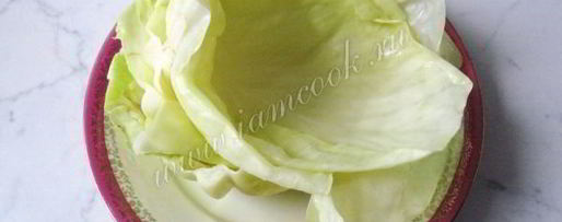 Шаг 2: голубцов овощных