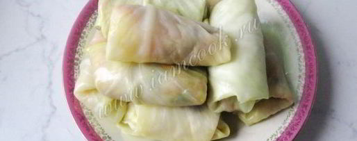 Шаг 7: голубцов овощных