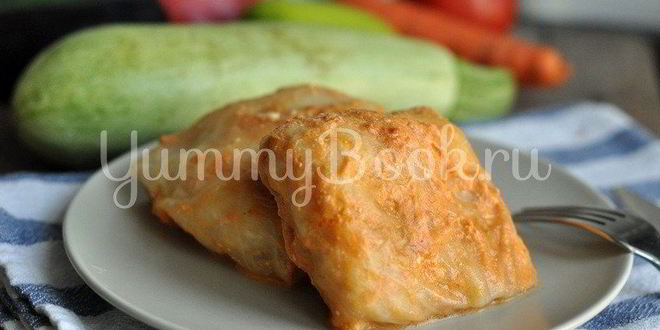 Рецепт голубцов под томатно-сливочным соусом