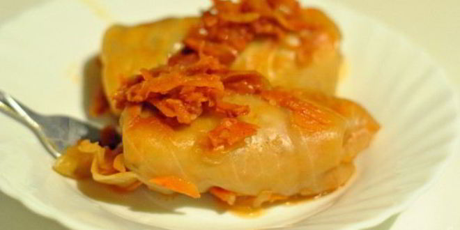 Рецепт голубцов с куриным фаршем