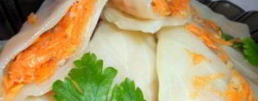 Шаг 3: голубцов с морковкой