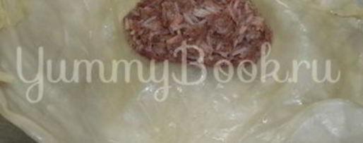 Шаг 6: голубцов с мясом и рисом