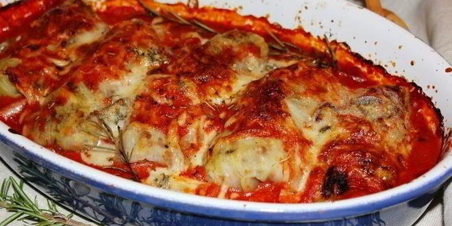 Рецепт голубцов с отрубями, гречей и горгонзолой