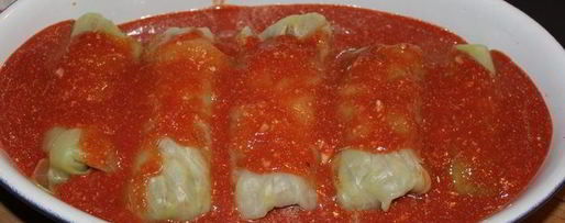 Шаг 14: голубцов с отрубями, гречей и горгонзолой