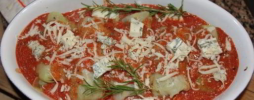 Шаг 15: голубцов с отрубями, гречей и горгонзолой