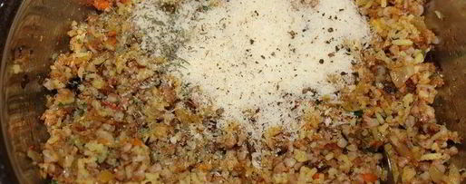 Шаг 8: голубцов с отрубями, гречей и горгонзолой