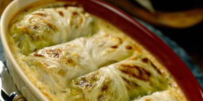 Рецепт голубцов с рыбой и рисом по-домашнему