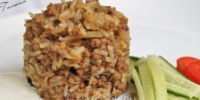 Рецепт ленивых голубцов с фаршем в духовке