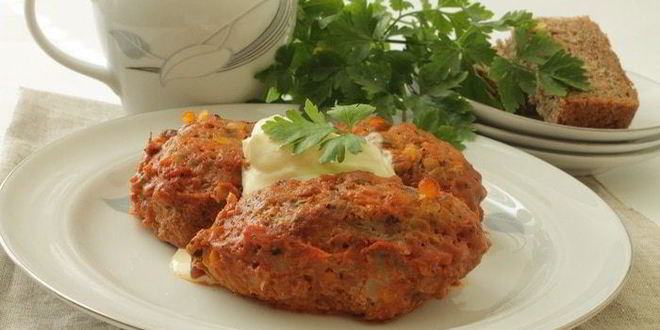 Рецепт ленивых голубцов с красной капустой