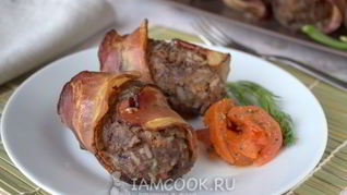 Рецепт Ленивых голубцов в беконе