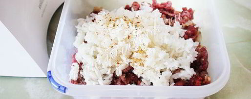 Шаг 3: ленивых голубцов в беконе