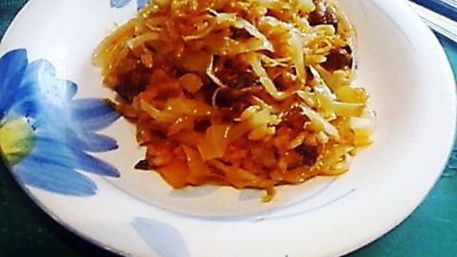 Рецепт Ленивых голубцов