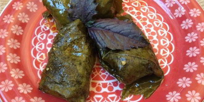 Рецепт овощной долмы