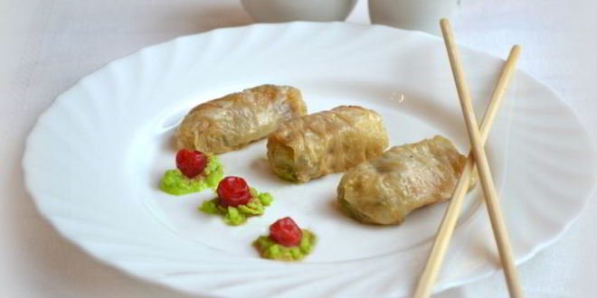 Рецепт постных голубцов из пекинской капусты