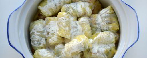 Шаг 7: постных голубцов из пекинской капусты