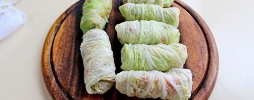 Шаг 3: постных голубцов с рисом и грибами