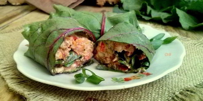 Рецепт сыроедческих голубцов