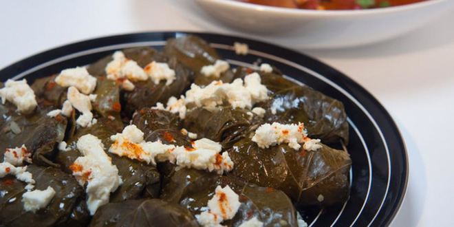 Рецепт вегетарианской долмы