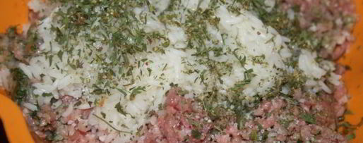 Шаг 1: весенних голубцов из фарша со свежей зеленью