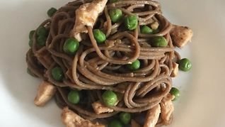 Рецепт Гречневой лапши с курицей