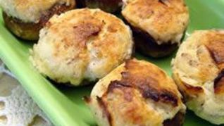 Рецепт Аппетитных фаршированных шампиньонов