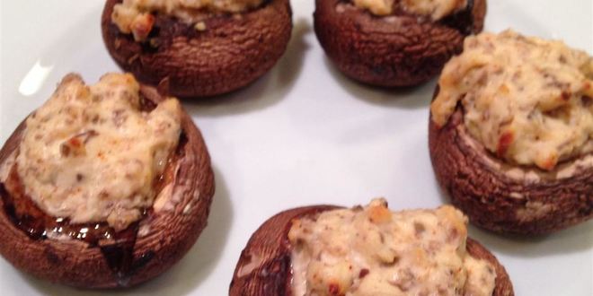 Рецепт аппетитных фаршированных шампиньонов