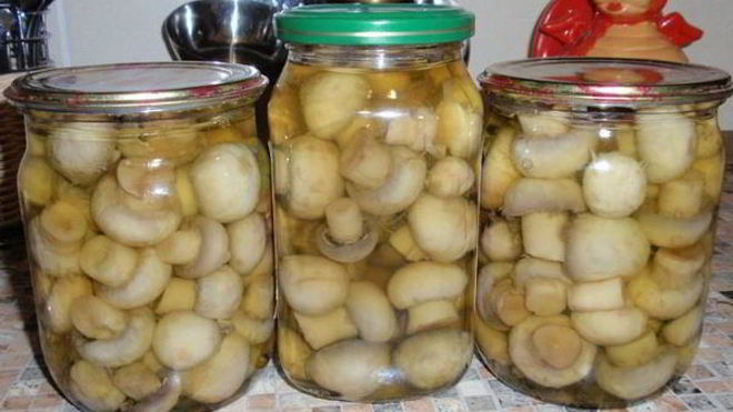 Рецепт Домашних консервированных шампиньонов