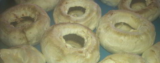 Шаг 1: фаршированных грибов с картофелем