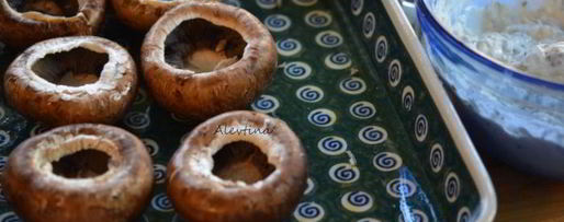 Шаг 1: фаршированных грибов с крабовым соусом