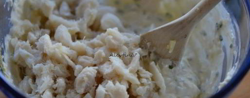 Шаг 3: фаршированных грибов с крабовым соусом