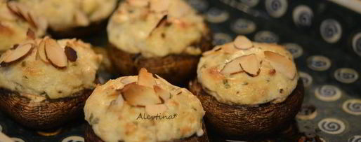 Шаг 5: фаршированных грибов с крабовым соусом