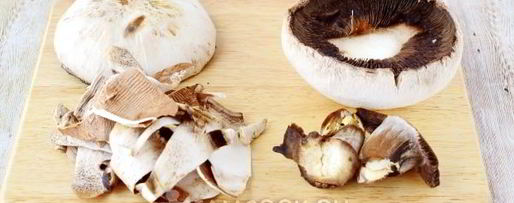 Шаг 7: фаршированных грибов с сыром в духовке