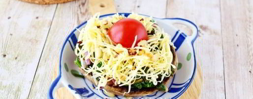 Шаг 11: фаршированных грибов с сыром в духовке