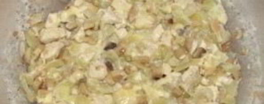 Шаг 2: фаршированных грибов в мультиварке