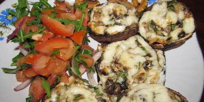 Рецепт фаршированные грибы