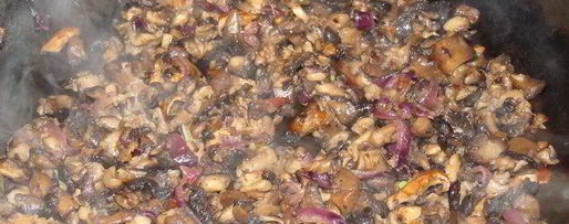 Шаг 2: фаршированные грибы