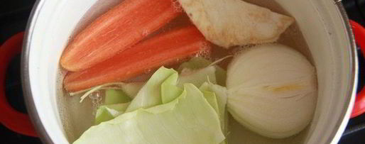 Шаг 4: фаршированных перловкой грибы