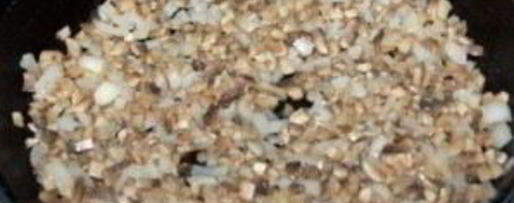 Шаг 2: фаршированных шампиньонов с сыром