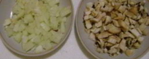 Шаг 1: фаршированных шампиньонов в мультиварке