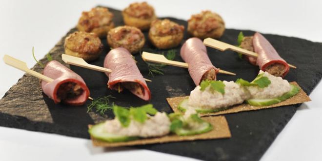 Рецепт фаршированных шампиньонов