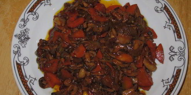 Рецепт грибов по-китайски