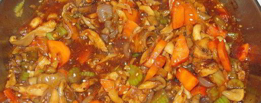 Шаг 5: грибов по-китайски