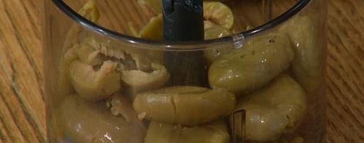 Шаг 2: грибов по-тоскански с красным перцем и оливками