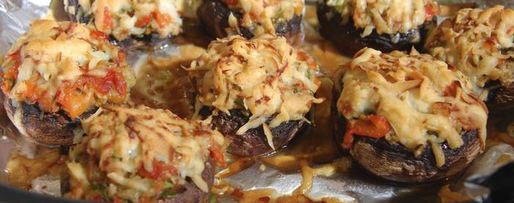 Шаг 10: грибов по-тоскански с красным перцем и оливками