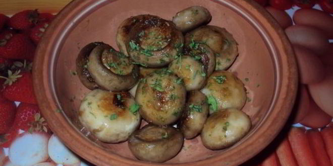 Рецепт грибов с чесноком