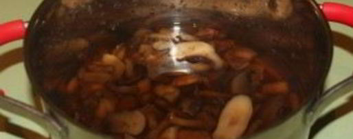 Шаг 2: грибов со свининой в духовке