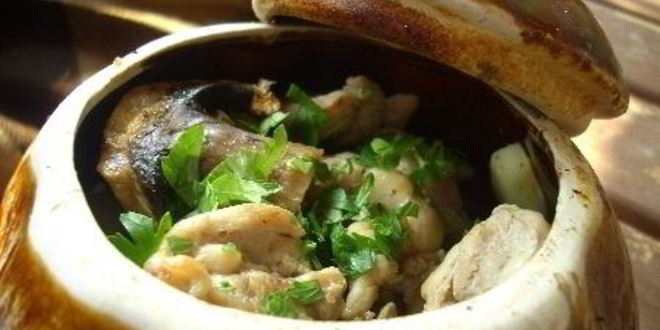 Рецепт грибов в горшочках